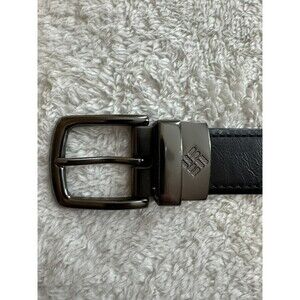 11CO0218 Reversible Black or Brown Leather Columbia Belt Mens Size 40